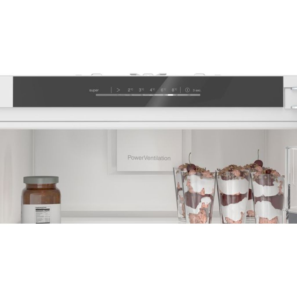 BOSCH Vgradni hladilnik, 177.5 x 56 cm, ploščati tečaj z mehkim zapiranjem, KIR81ADD0