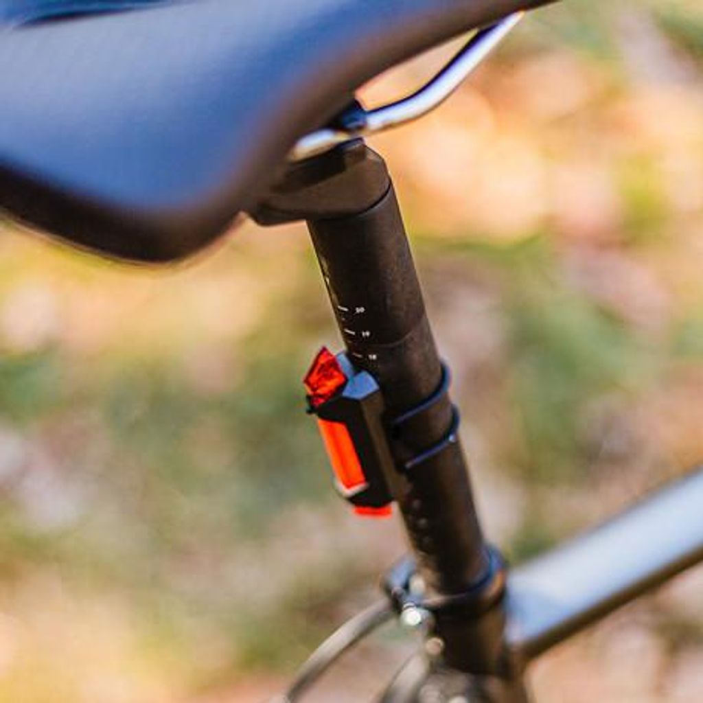 FOREVER Komplet kolesarskih luči BLG-100, prednja in zadnja LED luč, polnilna baterija, vodoodpornost