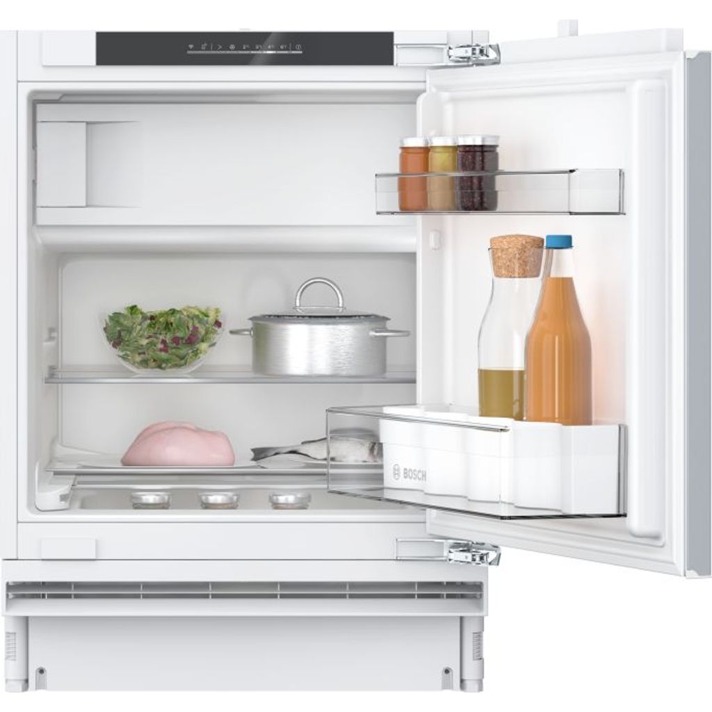BOSCH Podvgradni hladilnik z zamrzovalnim predelom, 82 x 60 cm, ploščati tečaj, KUL22VFD0