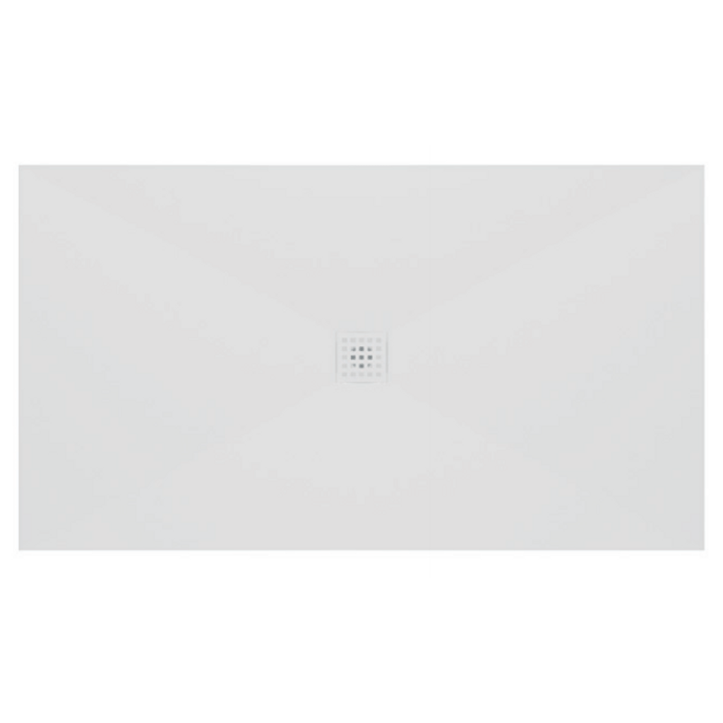 KOLPA SAN pravokotna tuš kad za vgradnjo ali postavitev na tla Lavolta 120x80 cm (3838987561019) - bela