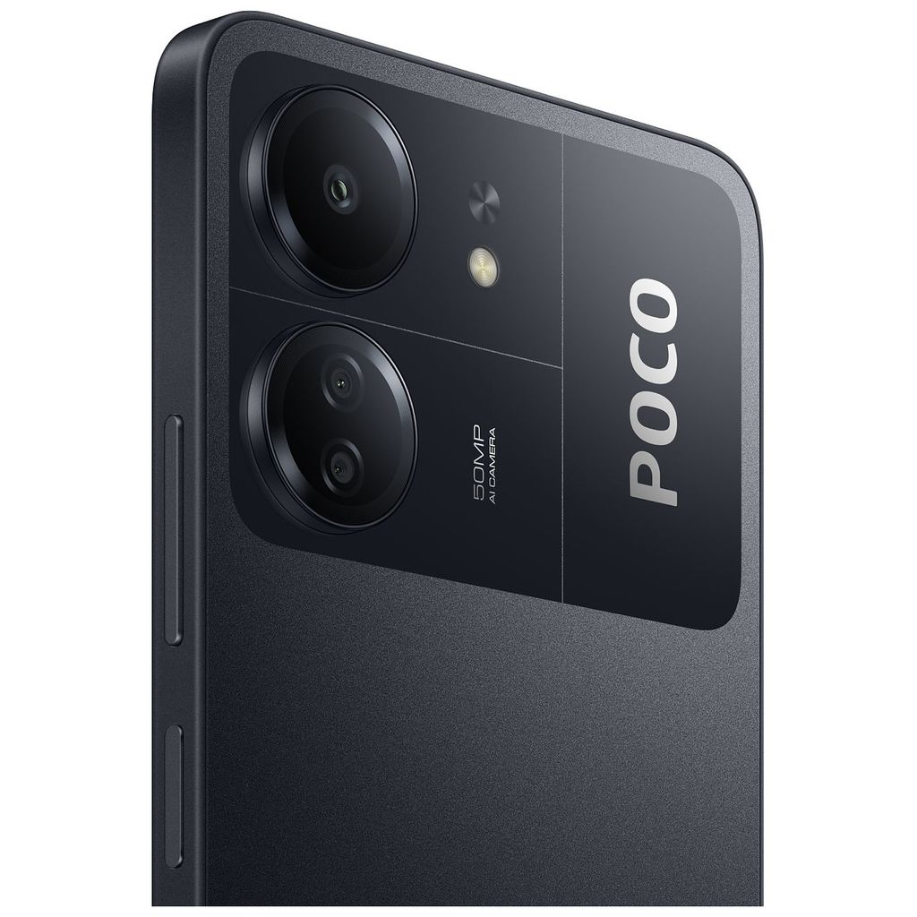 POCO C65 pametni telefon 6/128GB, črn
