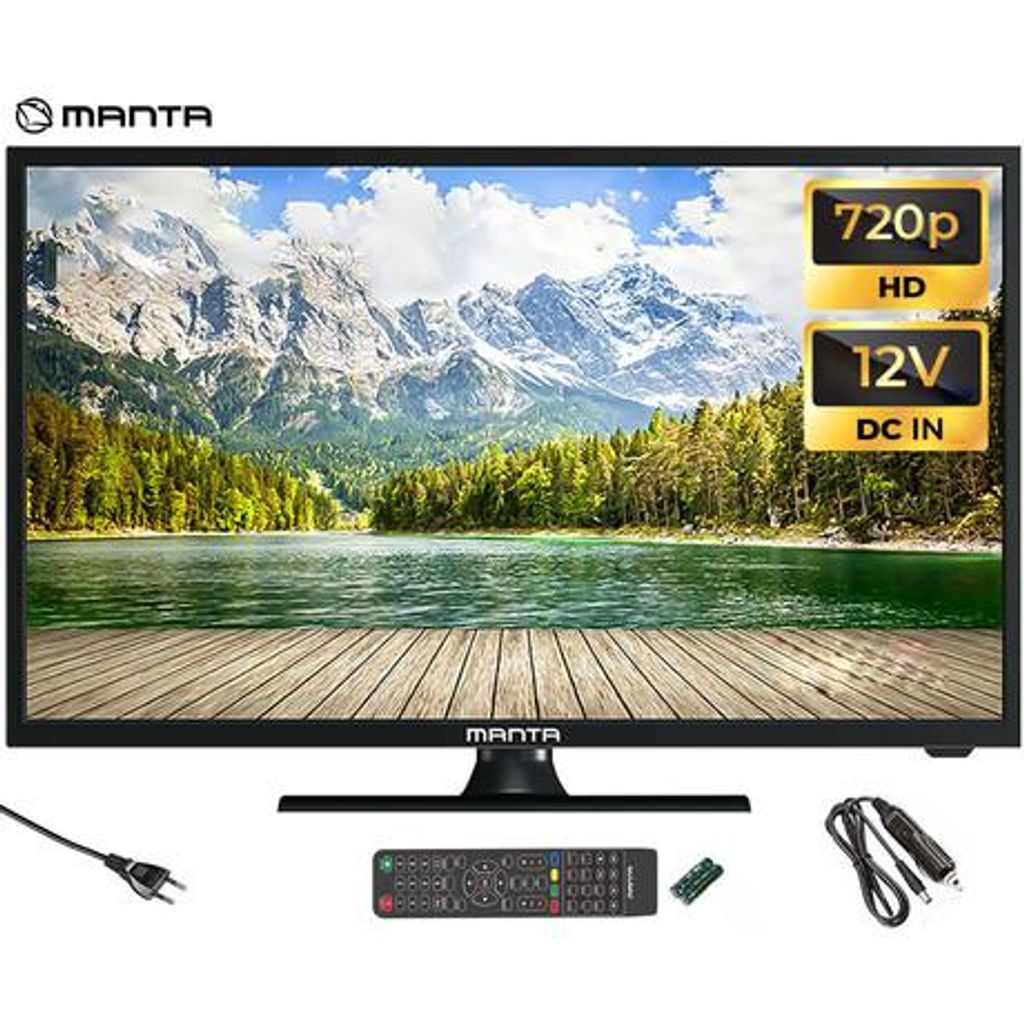 MANTA LED TV 19LHN123D, 48cm (19"), HD, 220V+12V napajanje, DVB-C/T2/HEVC, HDMI, USB, Hotel Mode