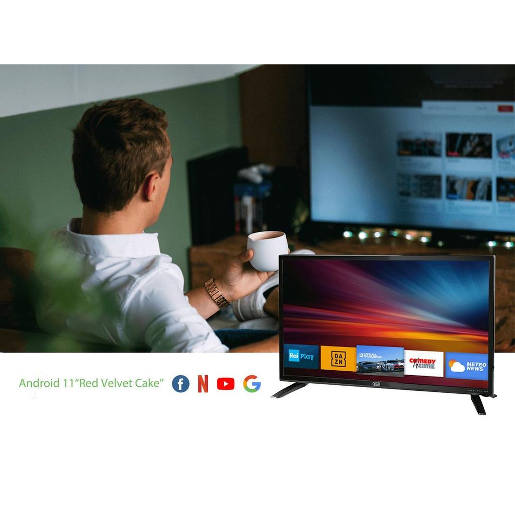 TREVI LED TV 2409, 61cm (24"), SmartTV, Android 11