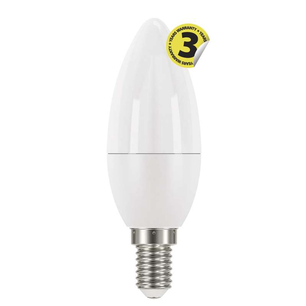 EMOS LED žarnica classic candle 6W, E14, nevtralna bela ZQ3221