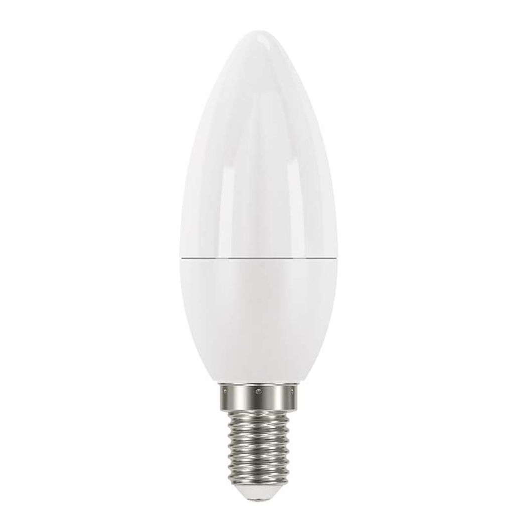 EMOS LED žarnica classic candle 6W, E14, topla bela ZQ3220