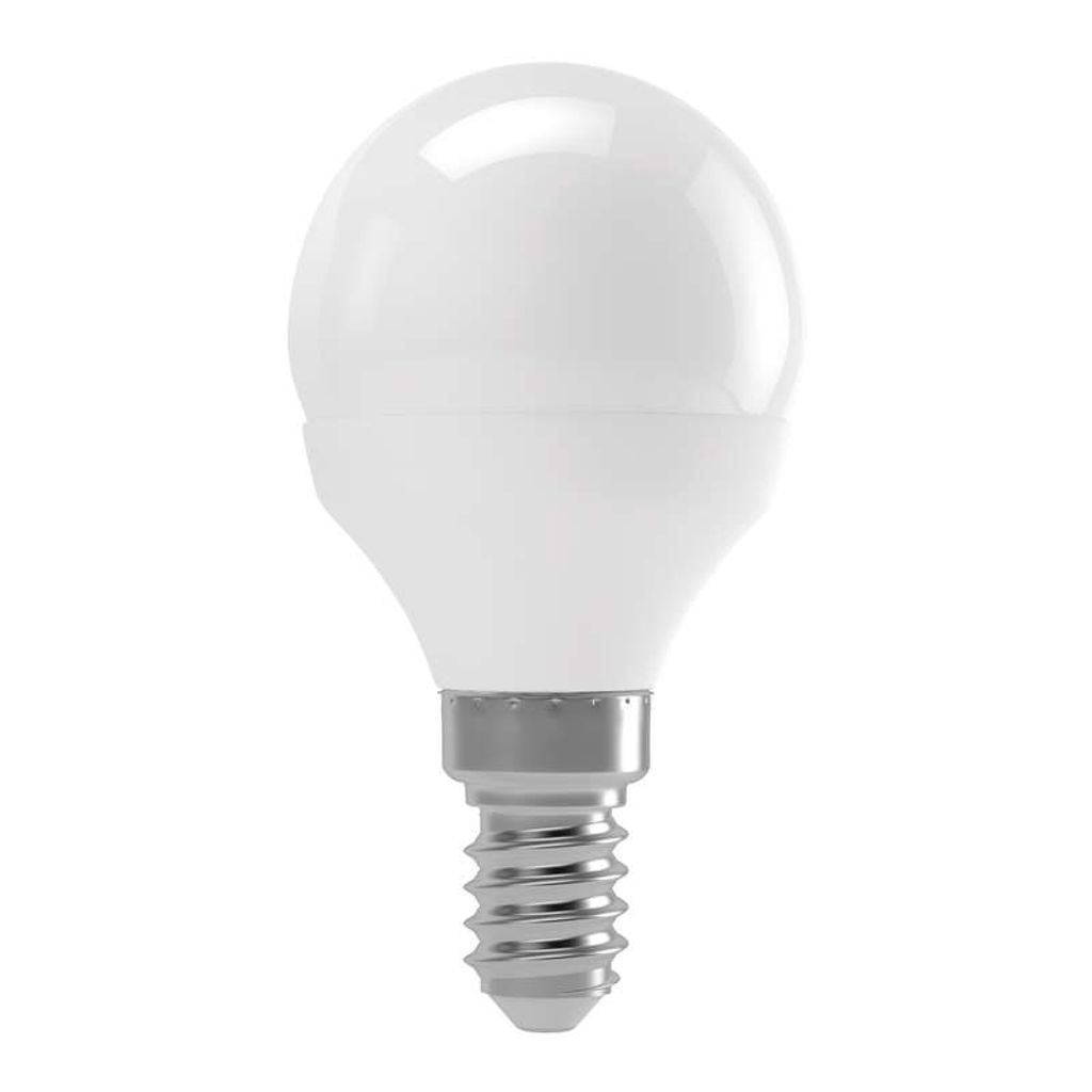 EMOS LED žarnica classic mini globe 4W, E14, topla bela ZQ1210