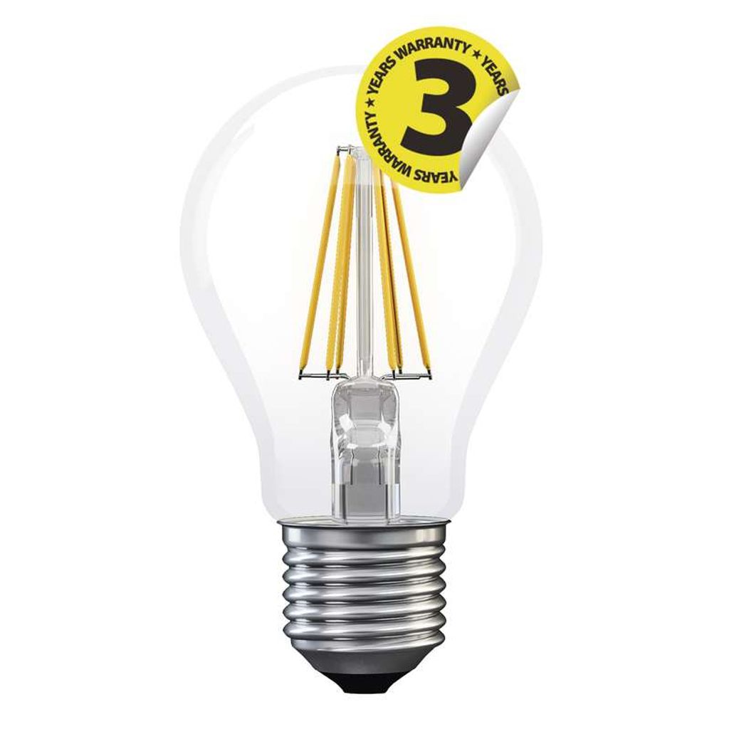 EMOS LED žarnica filament A60, A++, 8W, E2,7 nevtralna bela Z74271