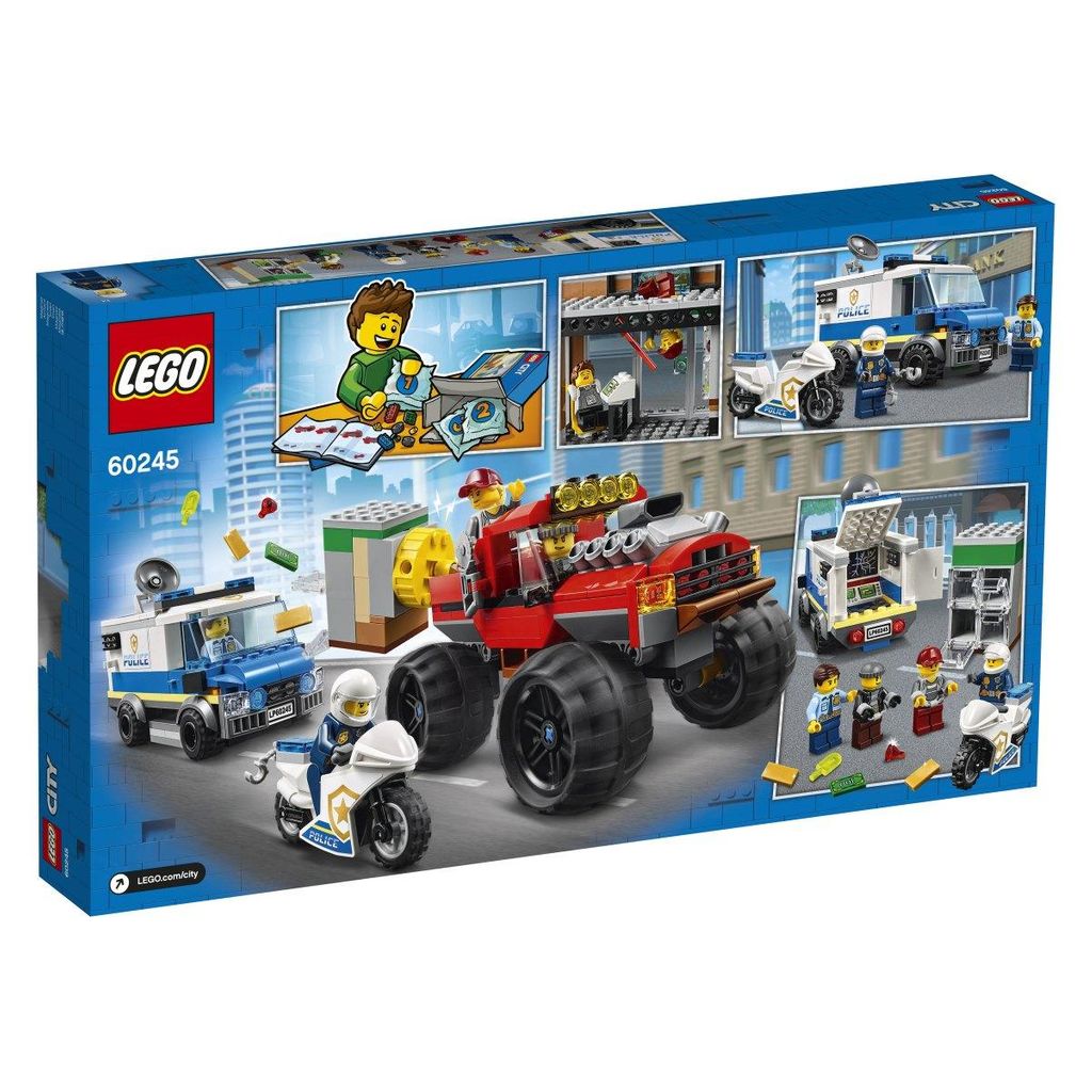 LEGO® CITY Rop banke s pošastnim tovornjakom - 60245