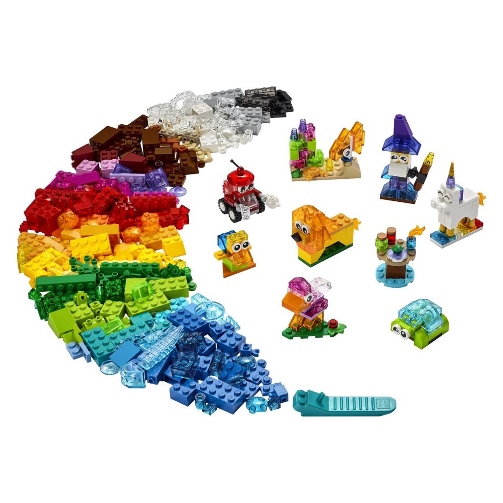 LEGO Classic 11013 Ustvarjalne prosojne kocke