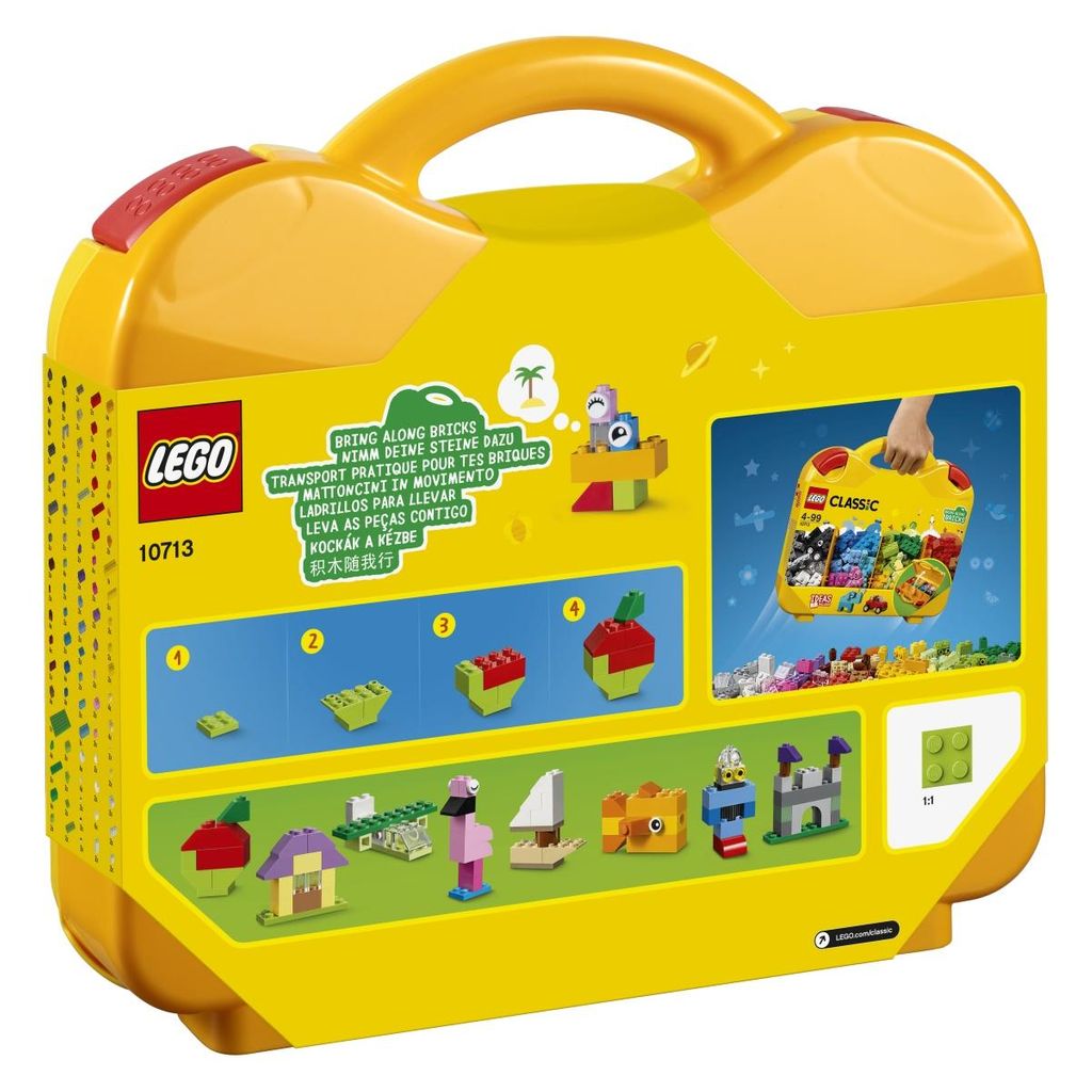 LEGO CLASSIC Ustvarjalni kovček - 10713