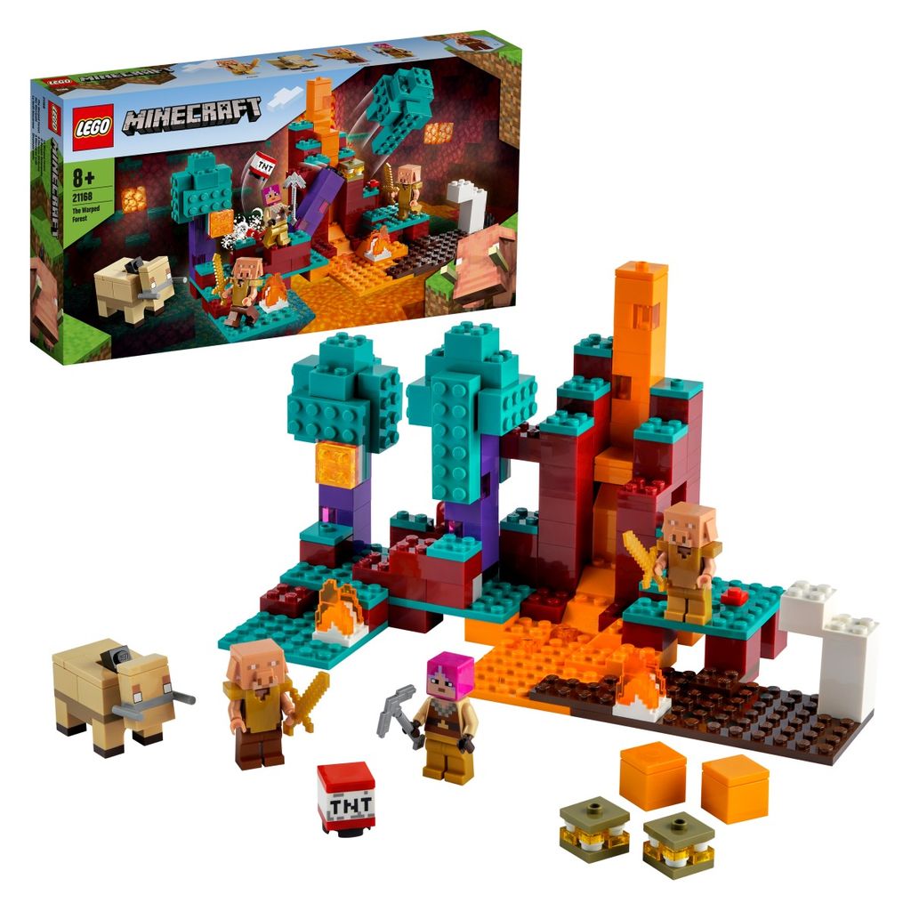 LEGO Minecraft Izkrivljeni gozd - 21168