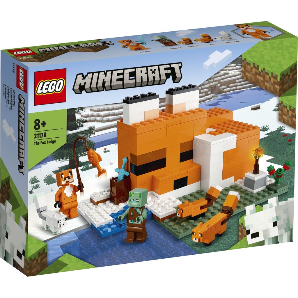 LEGO Minecraft Lisičji brlog - 21178