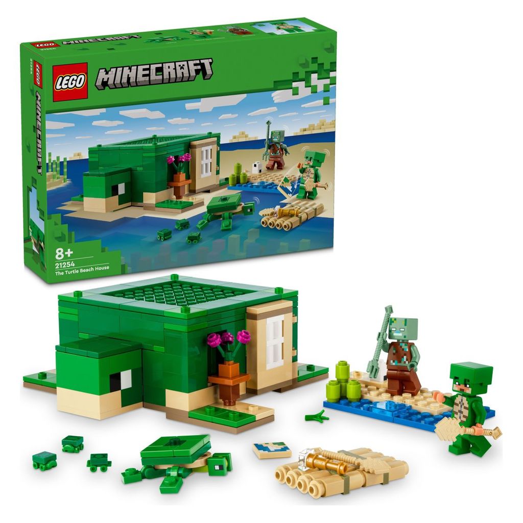 LEGO MINECRAFT 21254 Želvja hiška na plaži