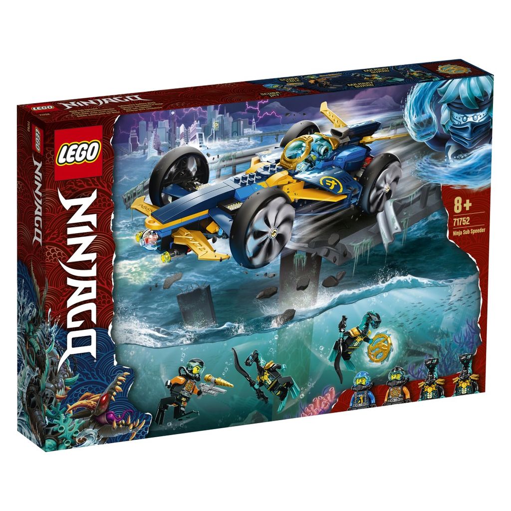 LEGO Ninjago Ninjevski podvodni dirkalnik - 71752