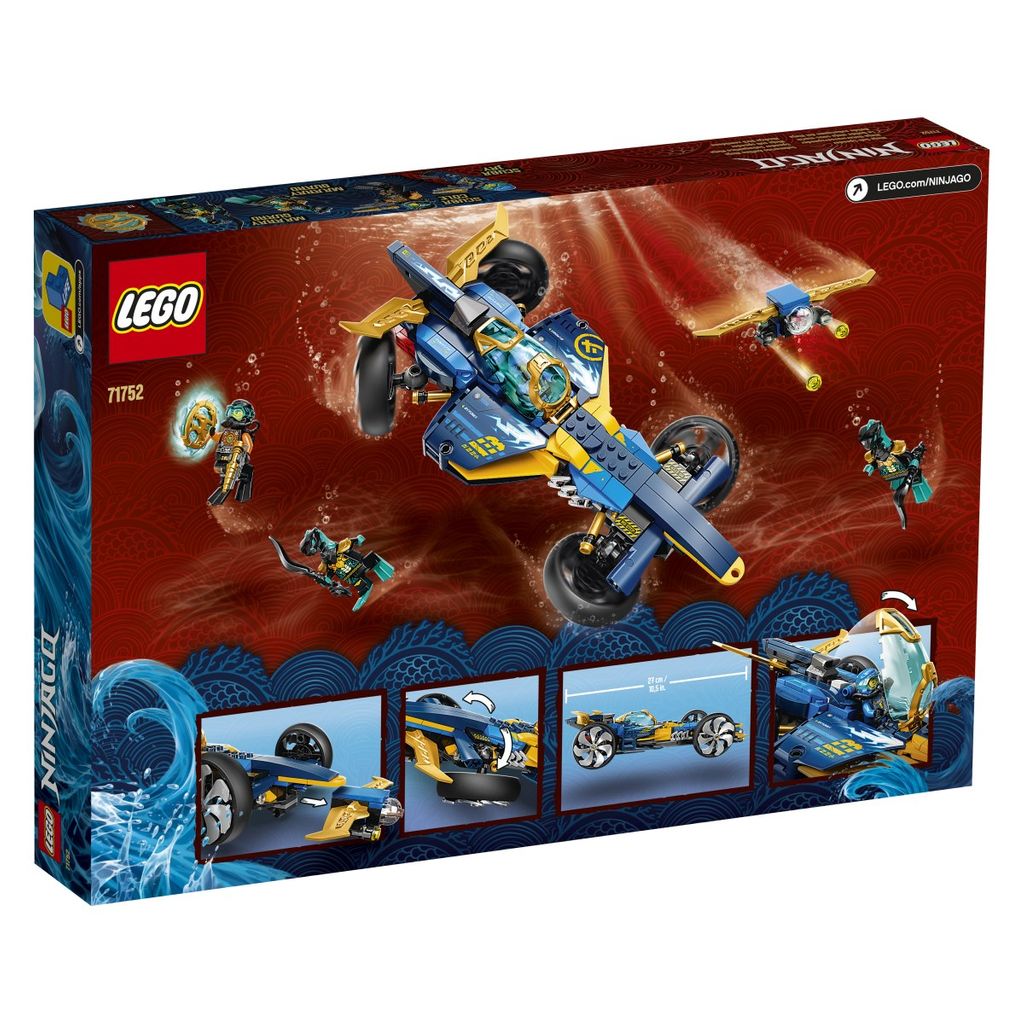 LEGO Ninjago Ninjevski podvodni dirkalnik - 71752