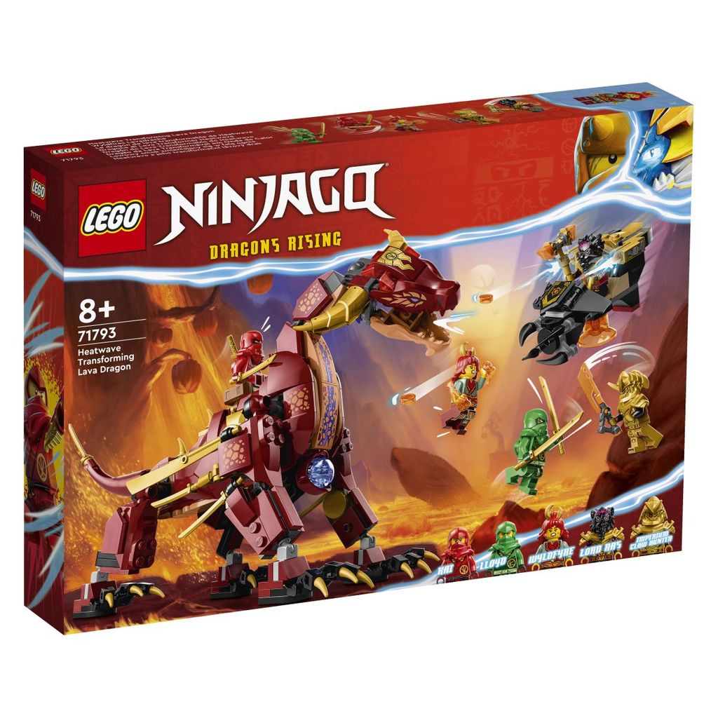 LEGO® NINJAGO® Heatwavov transformerski lavinski zmaj - 71793