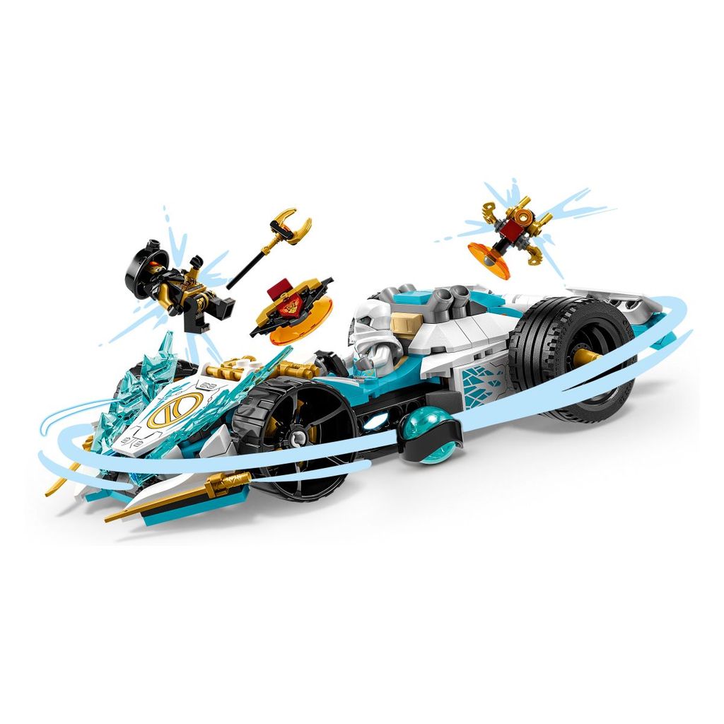 LEGO® NINJAGO® Zanov zmajski mogočni Spinjitzu dirkalni avto - 71791