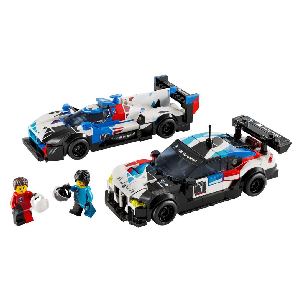 LEGO SPEED CHAMPIONS Dirkalna avtomobila BMW M4 GT3 in BMW M Hybrid V8 76922 