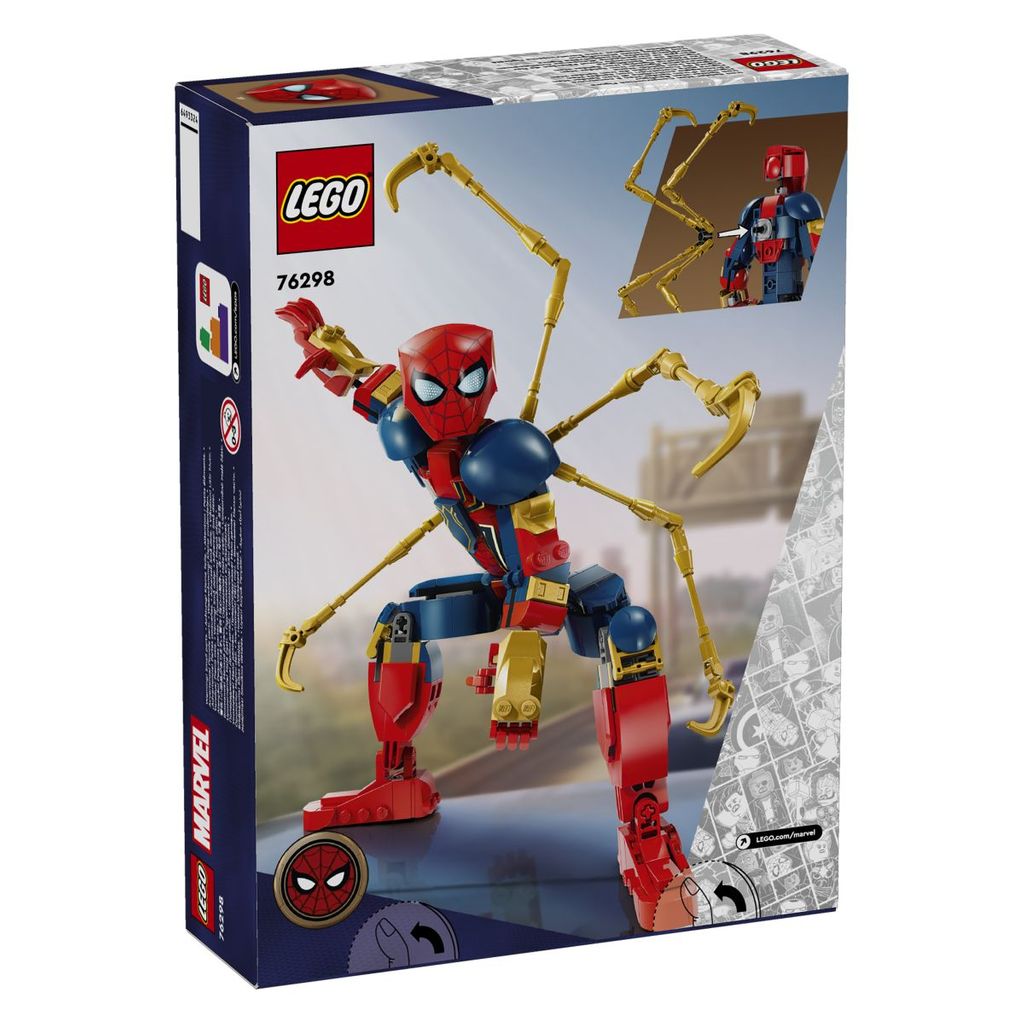 LEGO® SUPER HEROES Konstrukcijska figura Iron Spider-Man 76298
