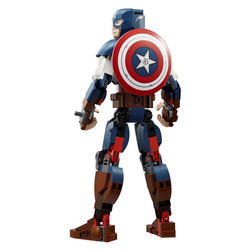 LEGO® SUPER HEROES Konstrukcijska figura Stotnik Amerika - 76258