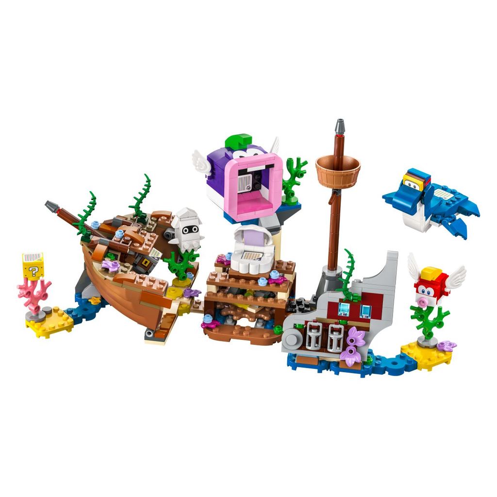 LEGO SUPER MARIO 71432 Razširitveni komplet Dorriejina dogodivščina na ladijski razbitini