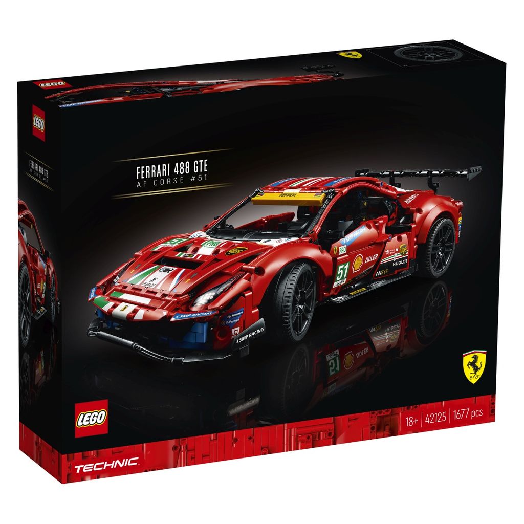 LEGO Technic 42125 Ferrari 488 GTE "AF Corse #51"