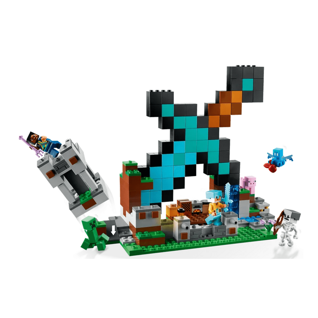 LEGO MINECRAFT mečarska postojanka (21244)