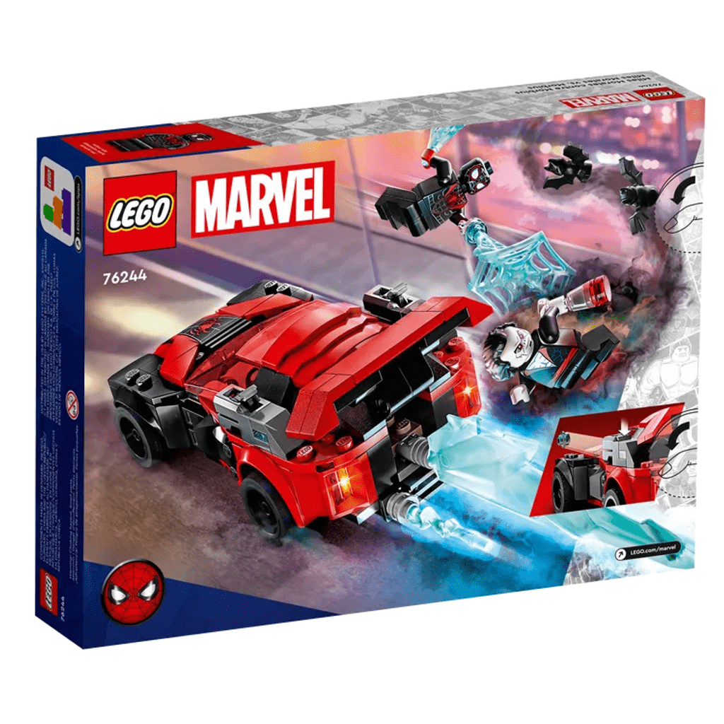 LEGO Super heroes Miles Morales proti Morbiusu (76244)