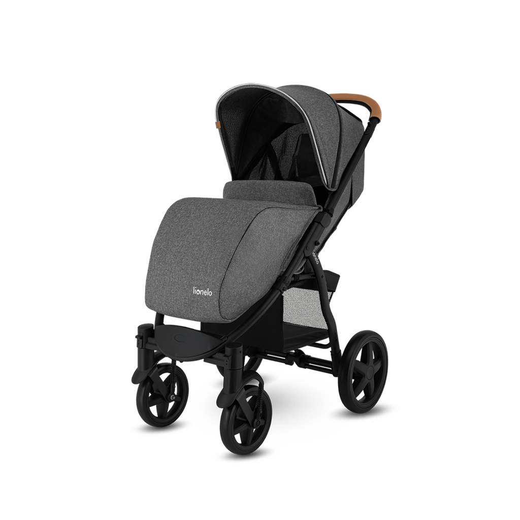 LIONELO športni voziček ANNET PLUS - temno siv