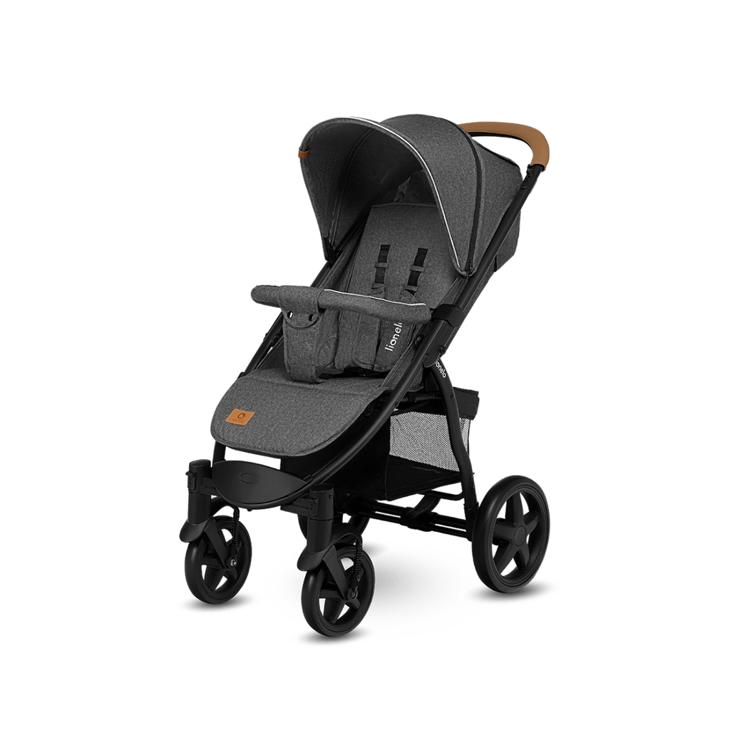 LIONELO športni voziček ANNET PLUS - temno siv