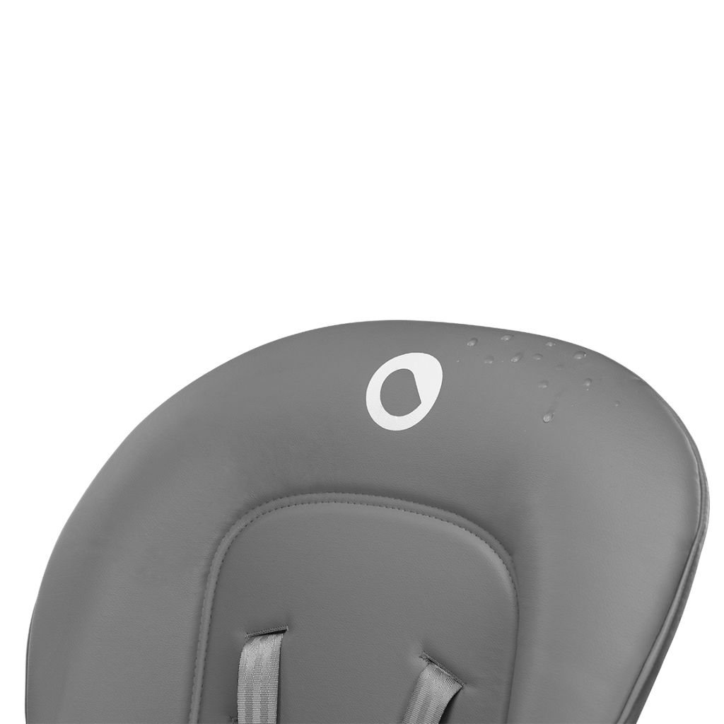 LIONELO stolček za hranjenje LINN PLUS - siv