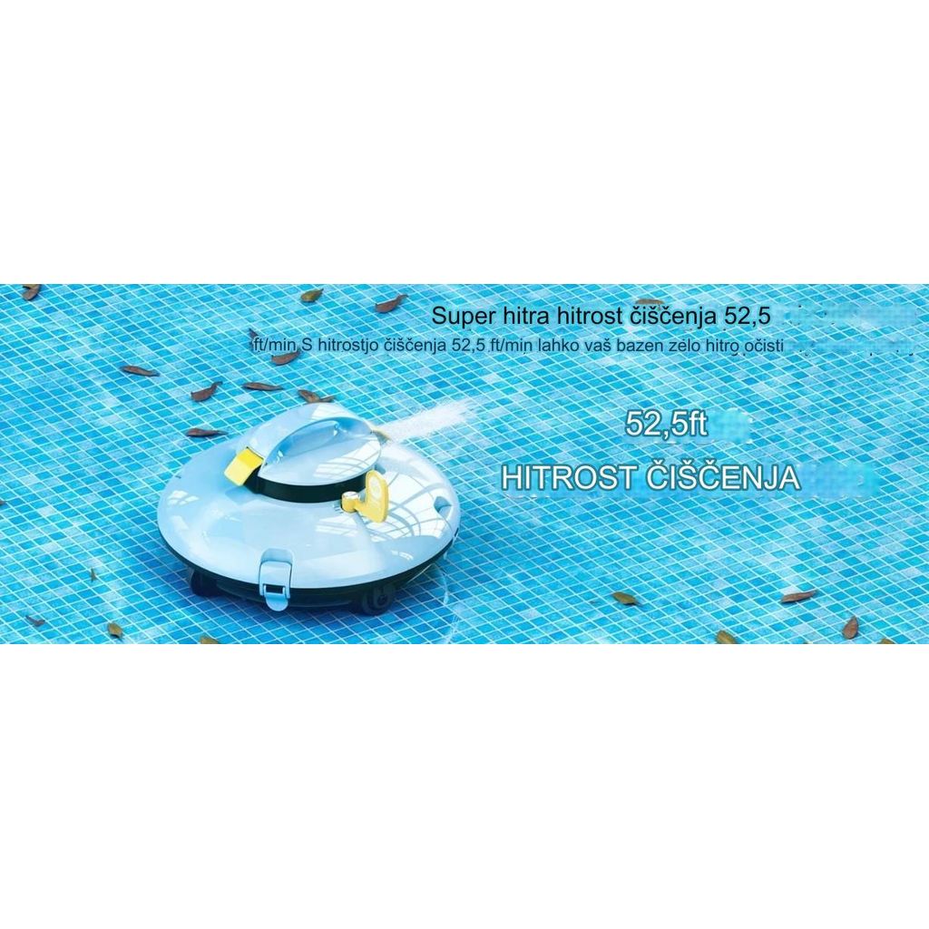 LYDSTO P1 mini robotski brezžični čistilec bazenov