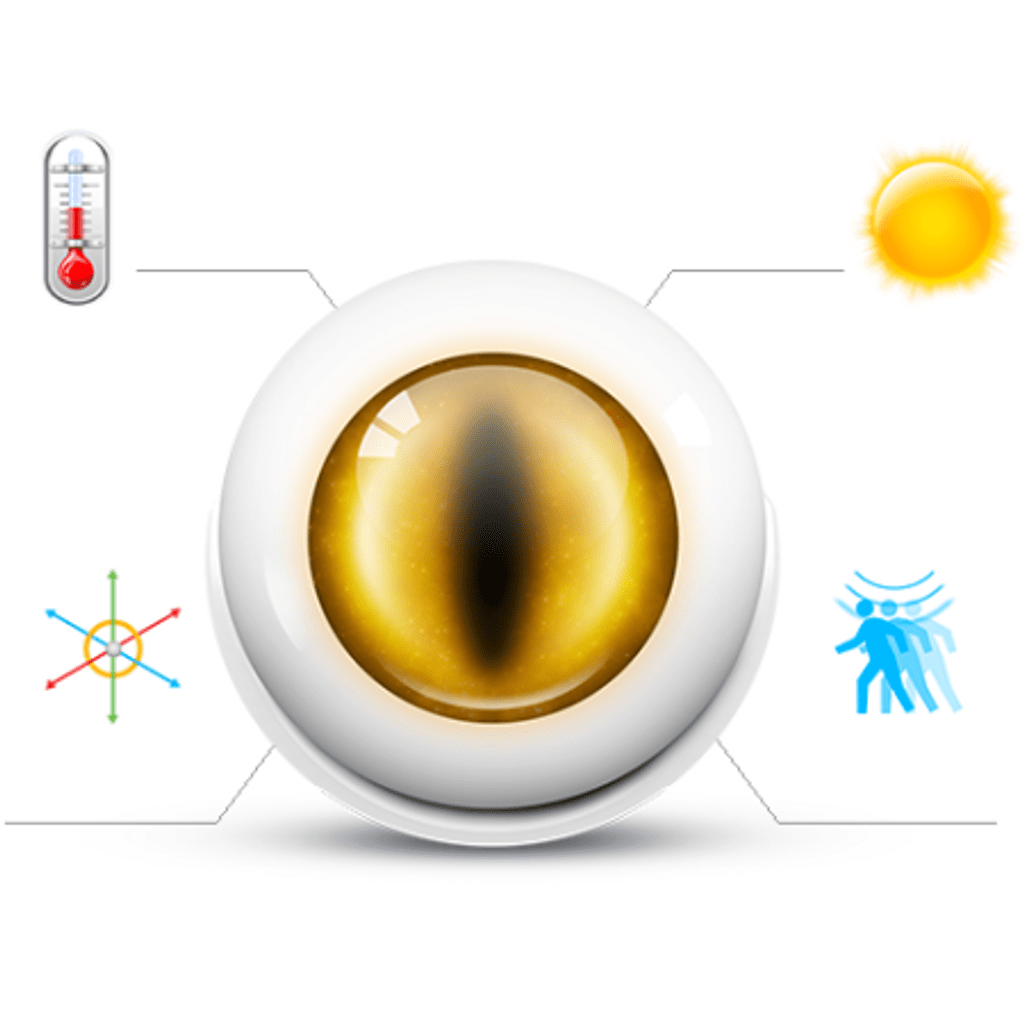FIBARO senzor gibanja HomeKit - mačje oko (FGBHMS-001)
