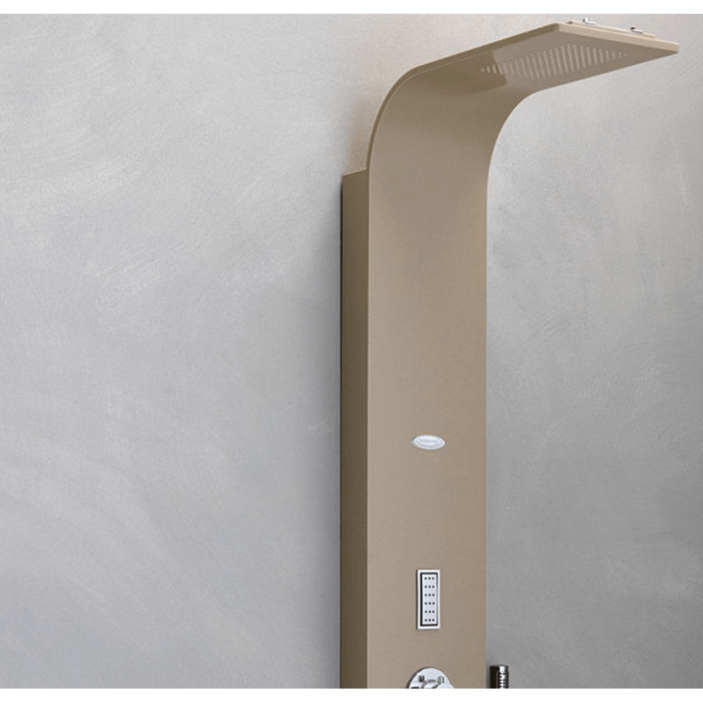 KOLPA SAN masažna stena s 3 funkcijsko armaturo Zonda Flat 1600 3f - white(109)