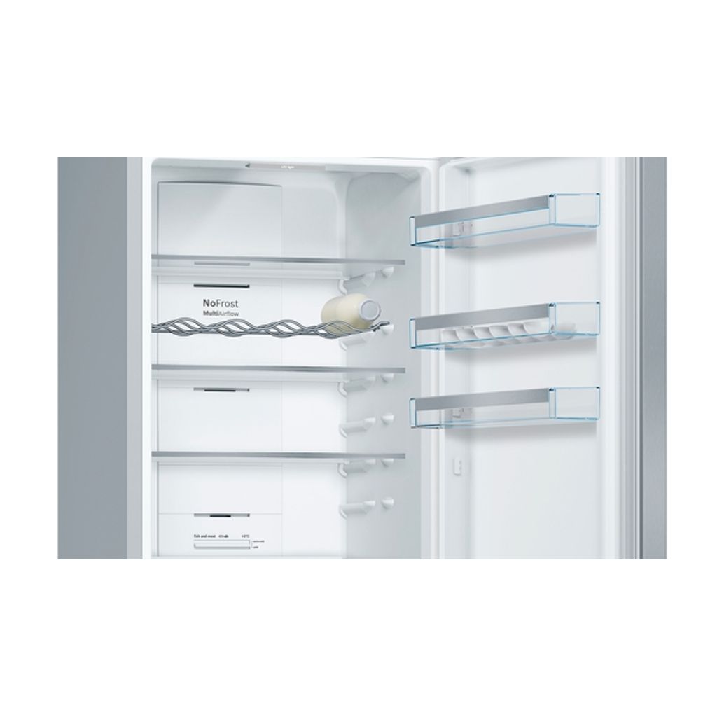 BOSCH hladilnik z zamrzovalnikom spodaj KGN397LEQ