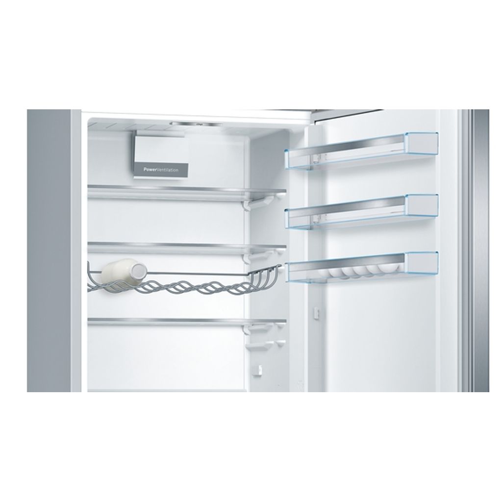 BOSCH Prostostoječi hladilnik z zamrzovalnikom spodaj KGE49AICA