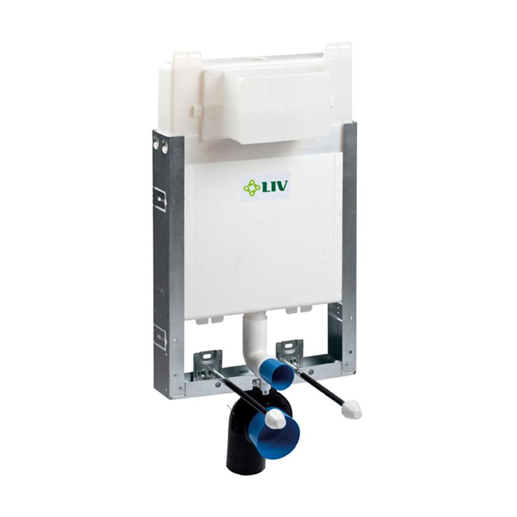 LIV-MOUNT podometni splakovalnik za visečo WC školjko 9052 MEDITERAN (351883)