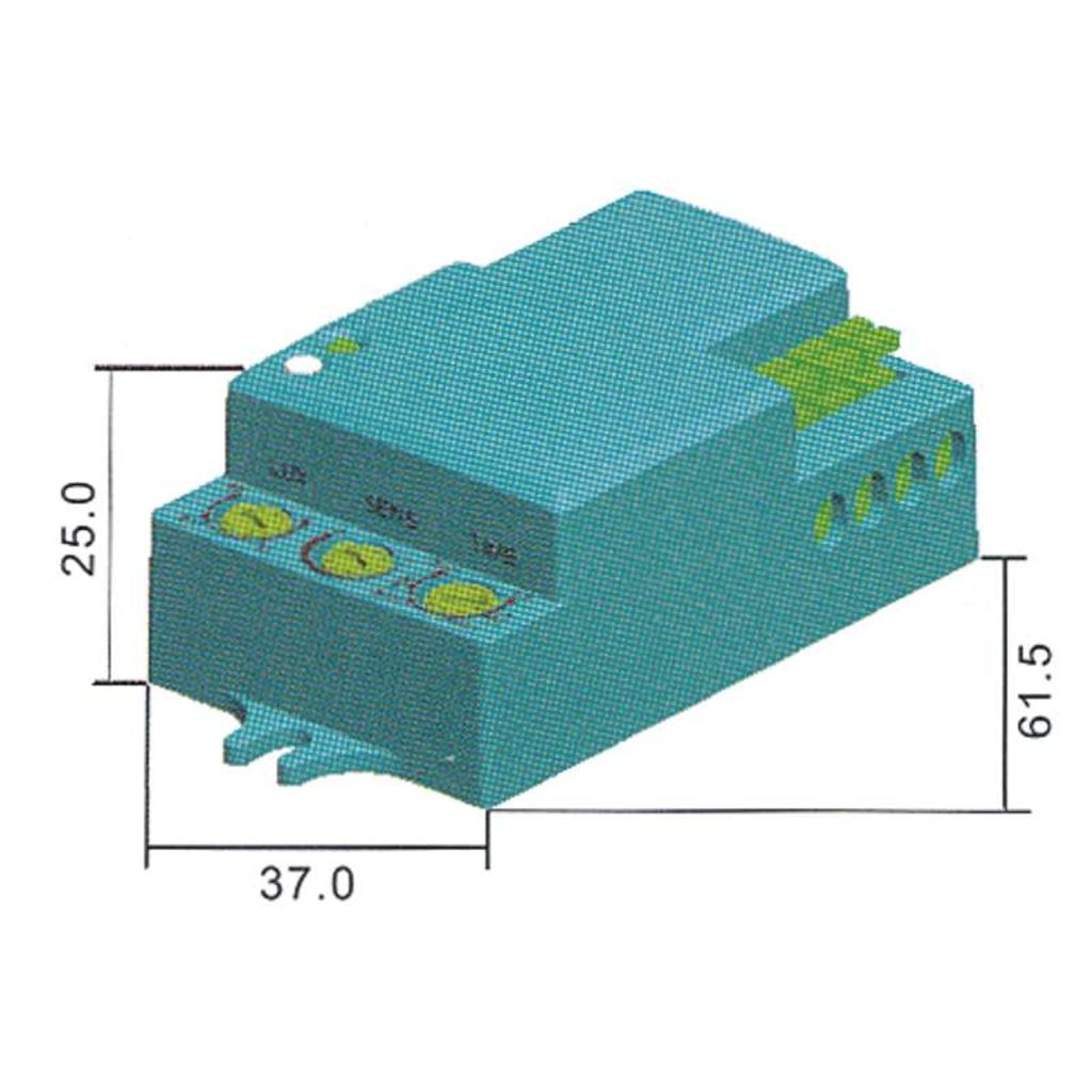 EMOS Mikrovalovni senzor gibanja IP20, 1200W, bel G1210