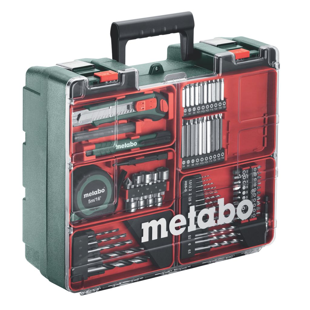 METABO akumulatorski vrtalnik-vijačnik BS 18 L + SET PRIBORA (602321870)