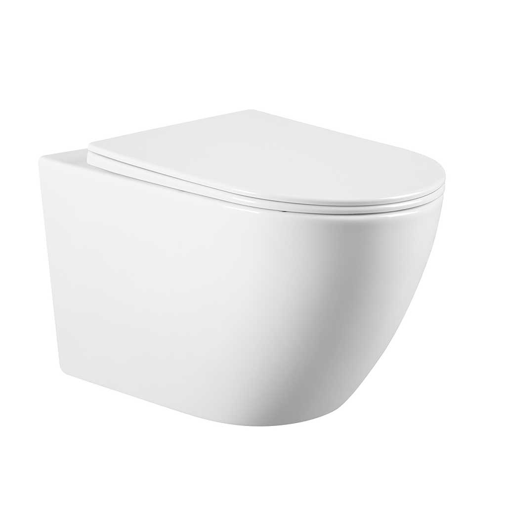 BELNEO WC deska soft close ultra slim - MSD2363 - bela