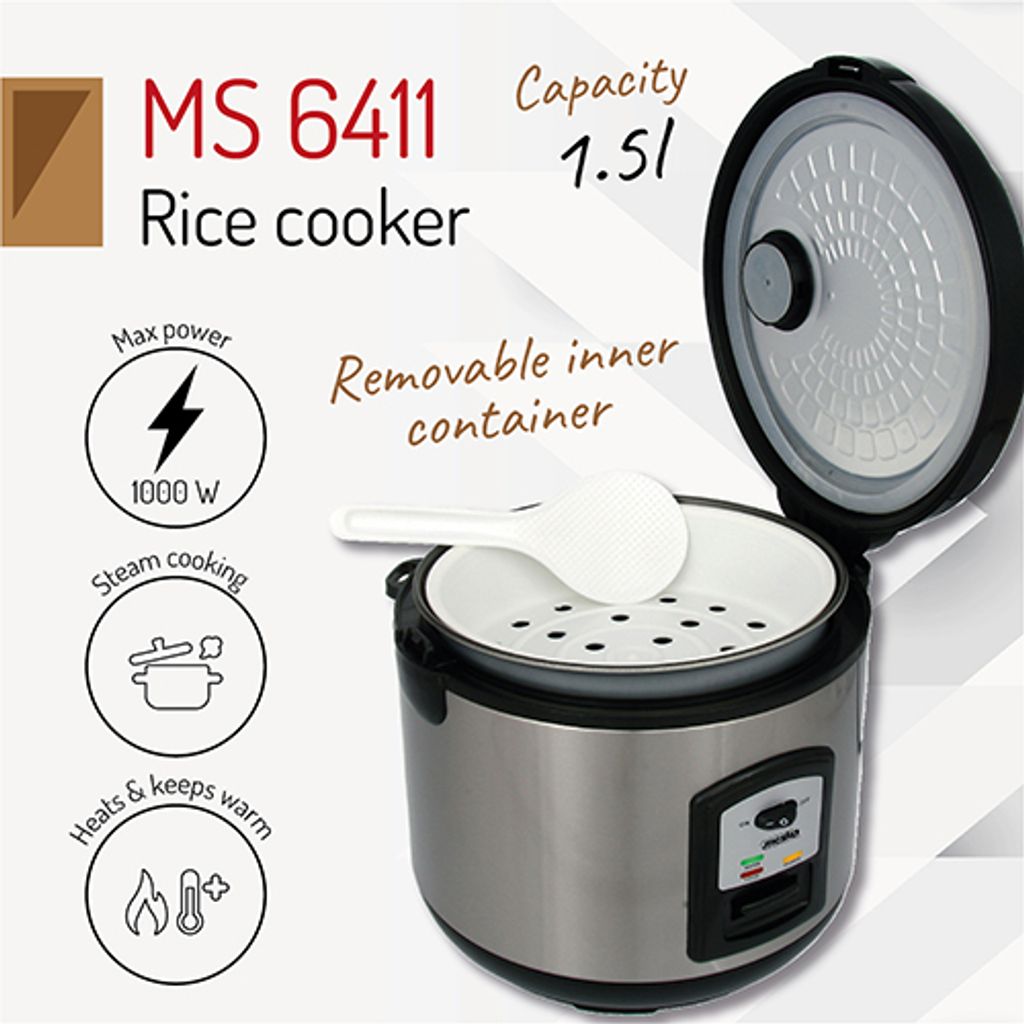 MESKO kuhalnik za riž 1.5L