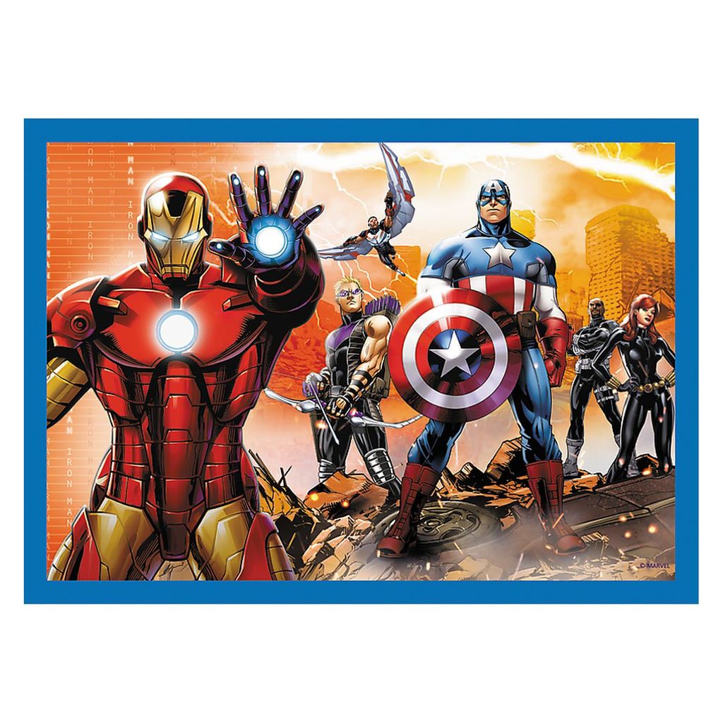 TREFL 4v1-35, 48, 54, 70 -delna sestavljanka Avengers