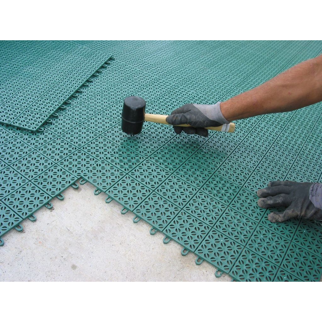 ONEK PVC talna obloga MULTIPLATE 55,5 x 55,5 cm - zelena