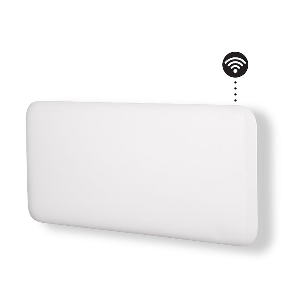 MILL Wi-Fi panelni konvekcijski radiator 1500W (PA1500WIFI3) - bel jeklo 