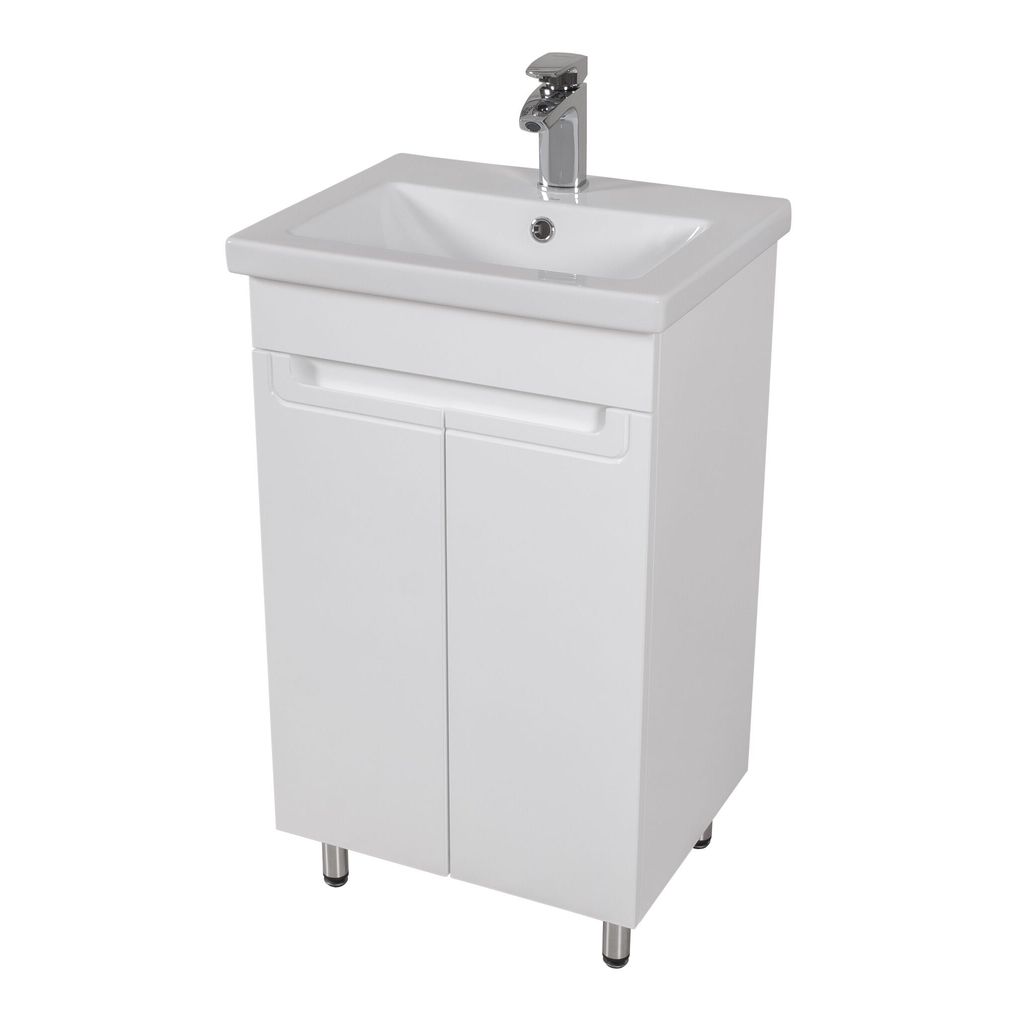 AQUA-RODOS kopalniška omarica OMEGA 50 z umivalnikom Como - talna izvedba