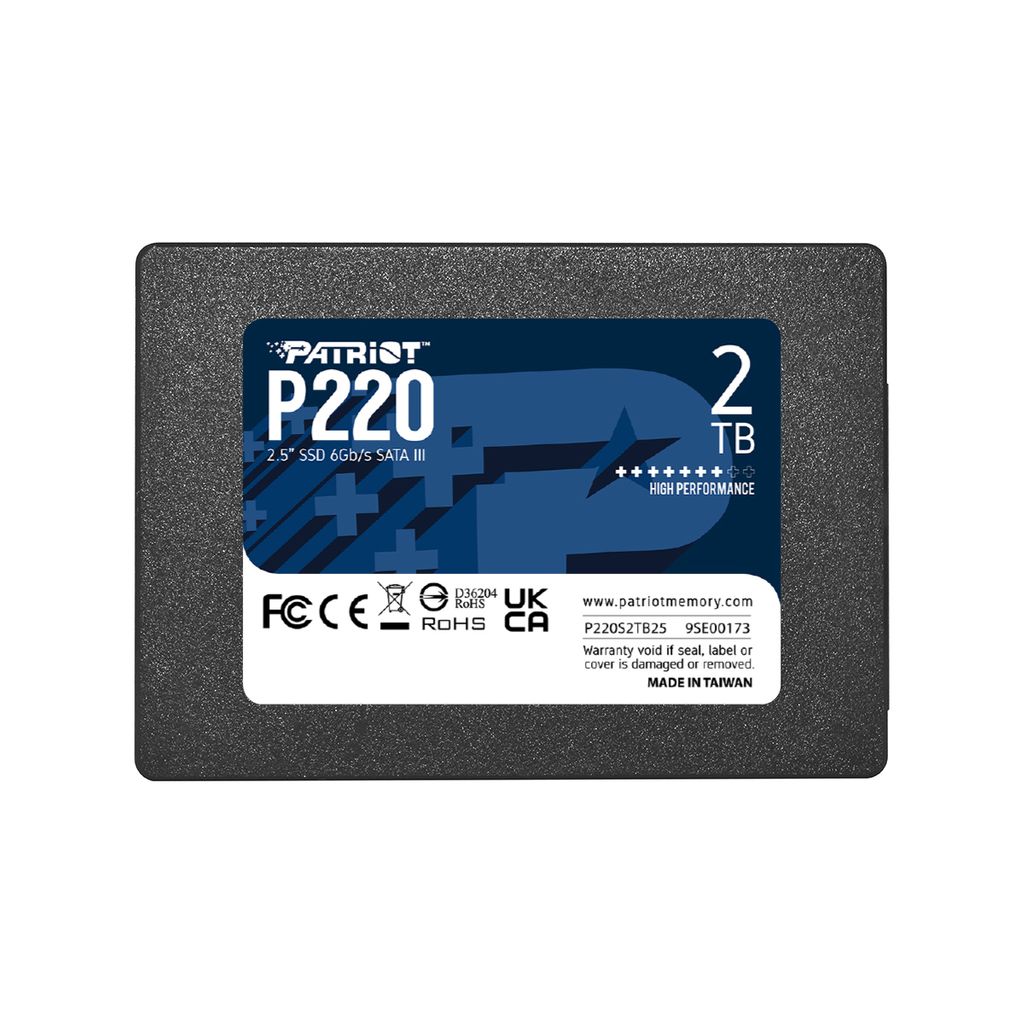 PATRIOT P220 2TB SSD SATA 3 2.5"