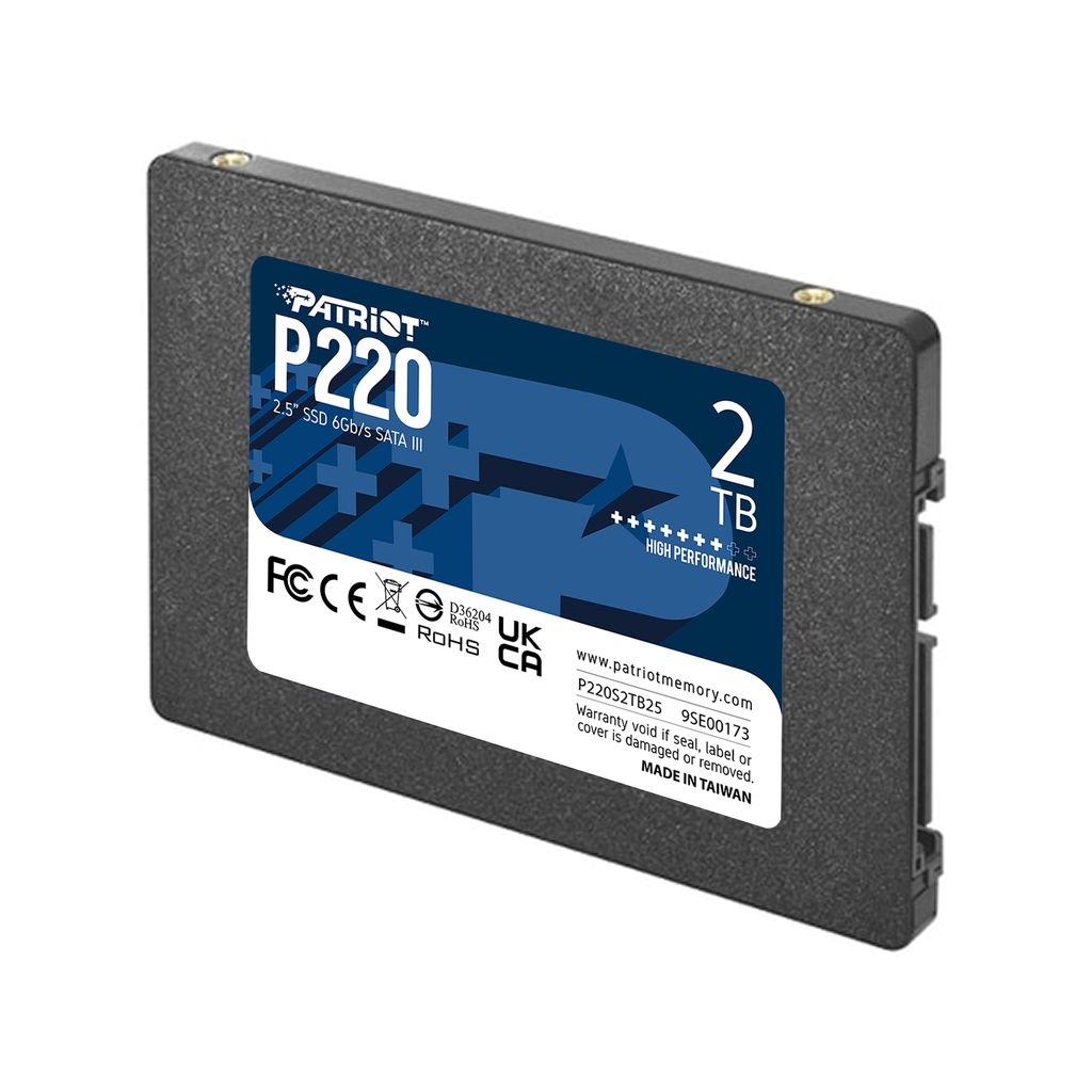 PATRIOT P220 2TB SSD SATA 3 2.5"