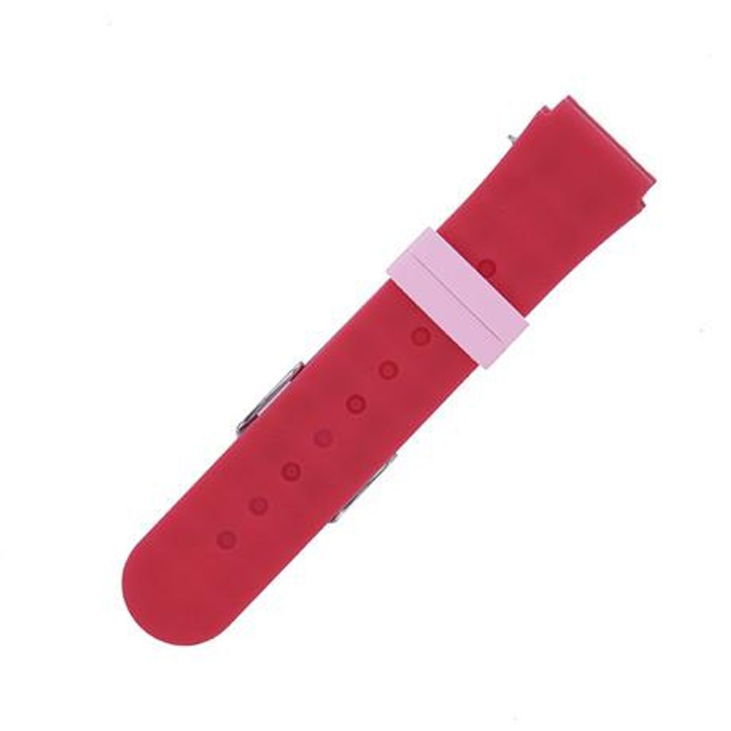 FOREVER Pašček silikonski za pametne ure, primeren za KW-300, roza (pink)