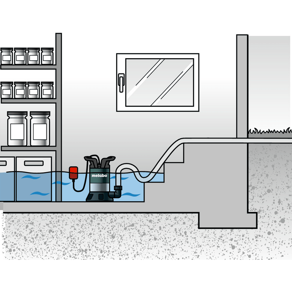 METABO potopna črpalka za čisto vodo TP 8000 S (0250800000)