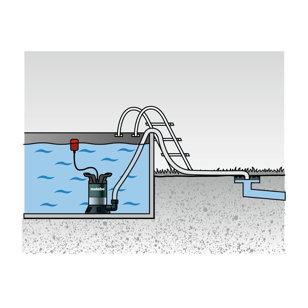 METABO Potopna črpalka za čisto vodo TP 12000 SI (0251200009)